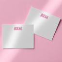  Personalized Notecards Monogram Custom Stationery Personalized Stationary Set Notecard Set Stationery Set Custom Hostess Gift Thank You Note
