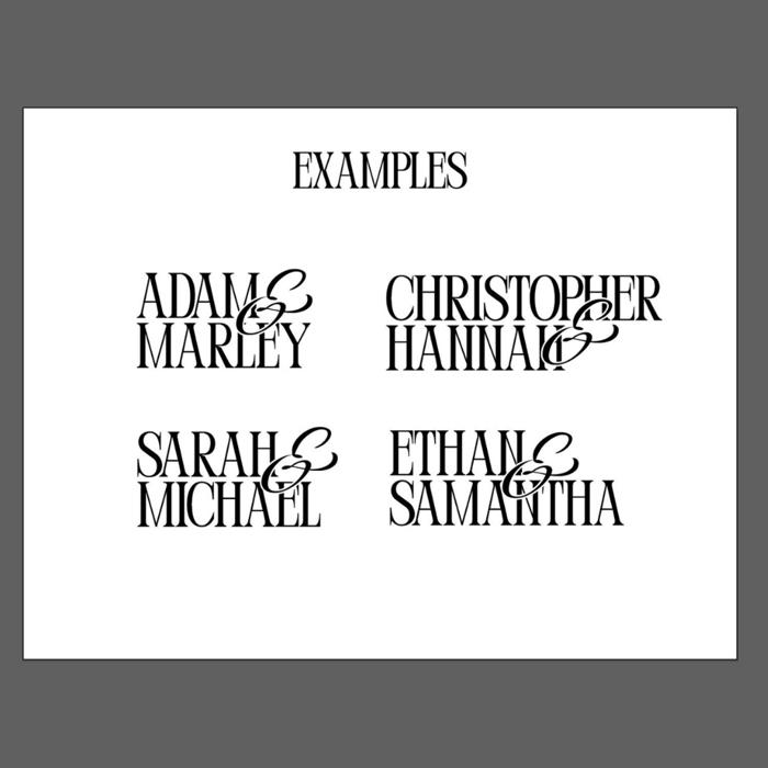 Personalized Wedding Logo Notecards, Custom Folded Stationery Set, Couples Stationery, Bridal Shower Thank You Cards