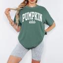  Pumpkin Season Graphic Tee, Fall Comfort Colors Shirt for Women, Cute Autumn Pumpkins, Leaves & Cozy Season Essential T-Shirt