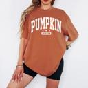  Pumpkin Season Graphic Tee, Fall Comfort Colors Shirt for Women, Cute Autumn Pumpkins, Leaves & Cozy Season Essential T-Shirt