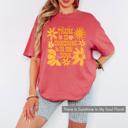  Spring & Summer Graphic Tees for Women, Floral, Peach, and Bow Comfort Colors Shirts, Garden and Sunshine Inspired T-Shirt, Trendy Bright & Cheerful Designs