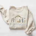  The Greatest Gift of All Matthew 1:21 Crewneck, Christian Christmas Sweater, Faith Holiday Gift, Religious Winter Pullover