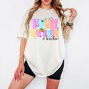  Chalkboard Chic Teacher Tee, Colorful Comfort Colors Shirts for Educators, Back to School & Teacher Appreciation Outfits