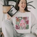  Merry Christmas Tree Doodle Sweatshirt