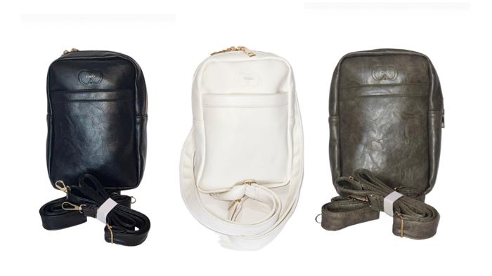 The CirceCo Mini/Vegan Leather/ Backpack/Crossbody
