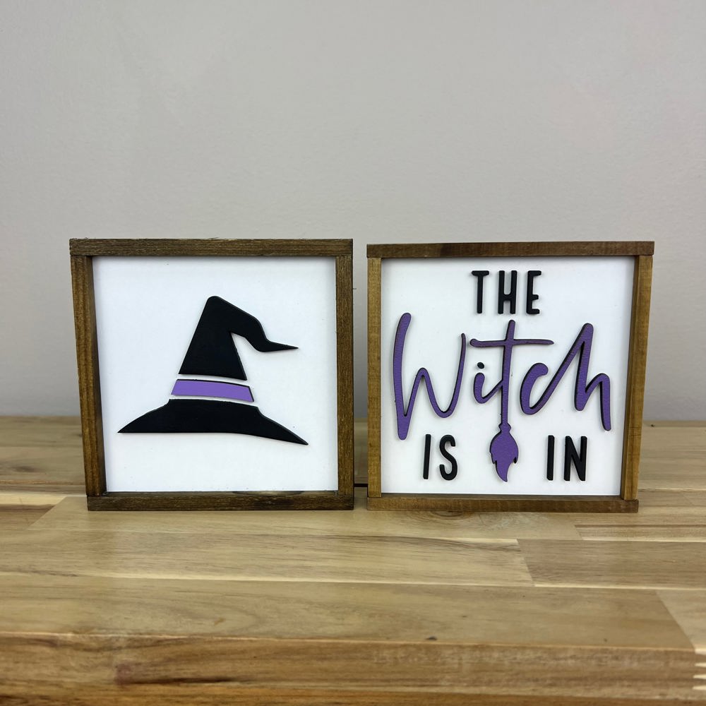 Witch Set | Set of 2 Signs