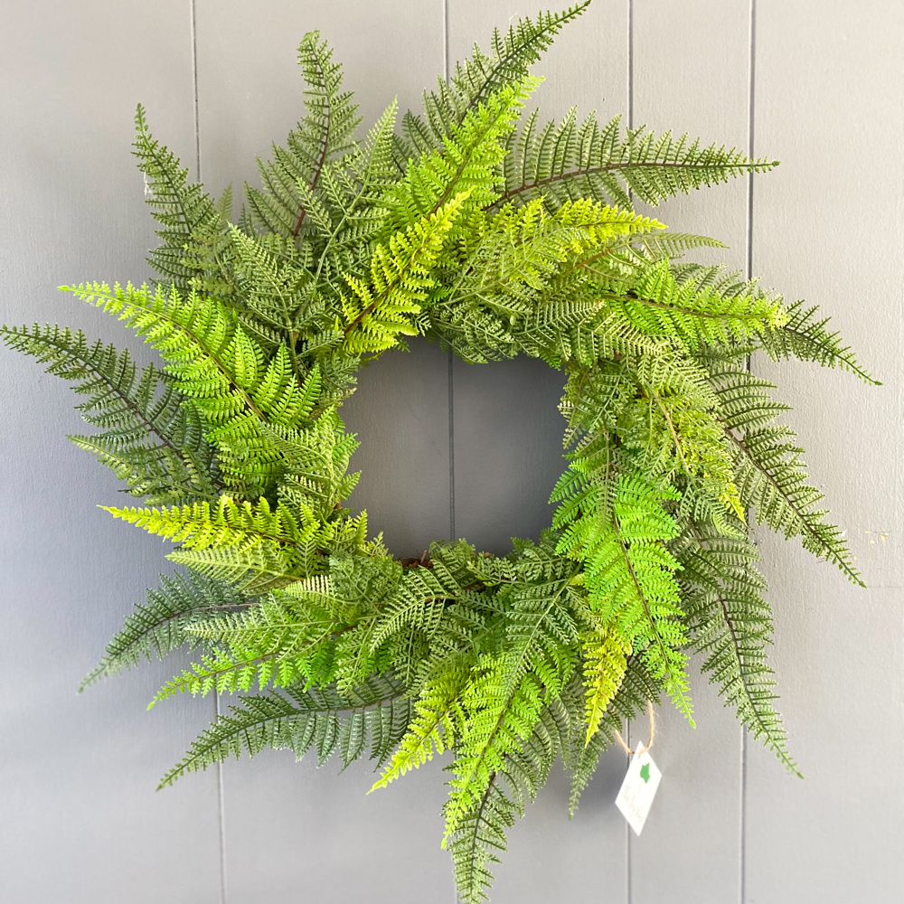 Fern wreath 