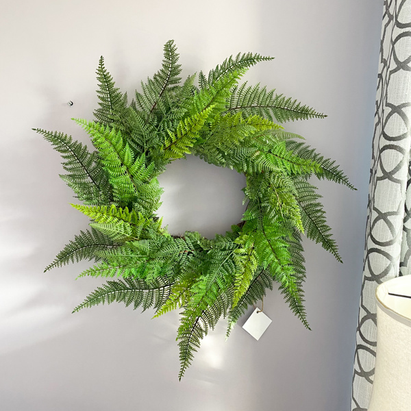 Fern wreath 