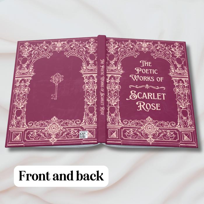 Personalized Poetry Journal | Custom Gift For Poet, Writer, or Book Lover