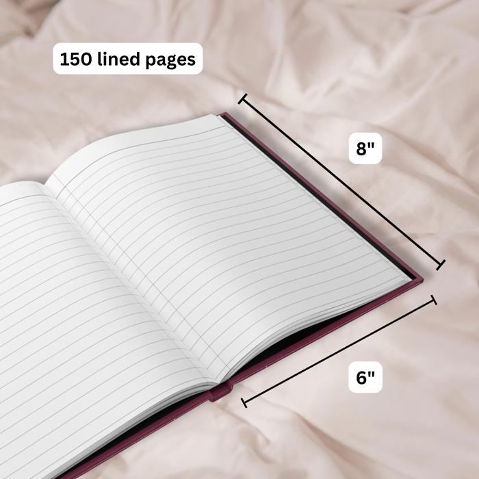 Personalized Poetry Journal | Custom Gift For Poet, Writer, or Book Lover