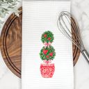  Love Topiary Chinoiserie Tea Towel
