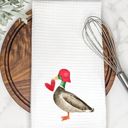  Mallard Love Duck Tea Towel