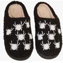 M Cozy Halloween Spider Slippers