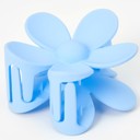 Blue Flower Claw Hair Clip