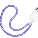 Purple Crossbody Phone Chain