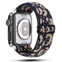 44/45/46/49mm BOGO | Metallic Cheetah Nylon Elastic Band for Apple Watch 38/40/41mm and 42/44/45/46/49mm All Series