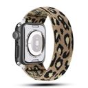 44/45/46/49mm BOGO | Neutral Leopard Nylon Elastic Band for Apple Watch 38/40/41mm and 42/44/45/46/49mm All Series