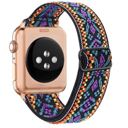 38/40/41mm BOGO | Purple Boho Nylon Elastic Band for Apple Watch 38/40/41mm and 42/44/45/46/49mm All Series