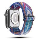 44/45/46/49mm BOGO | Purple Boho Nylon Elastic Band for Apple Watch 38/40/41mm and 42/44/45/46/49mm All Series