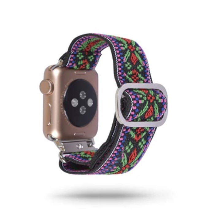 BOGO | Tribal Nylon Elastic Band for Apple Watch 38/40/41mm and 42/44/45/46/49mm All Series