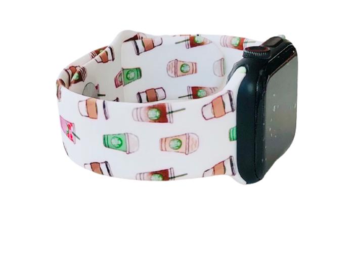 BOGO | Coffee Love Silicone Band for Apple Watch 38/40/41mm and 42/44/45/46/49mm All Series