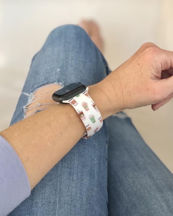 BOGO | Coffee Love Silicone Band for Apple Watch 38/40/41mm and 42/44/45/46/49mm All Series