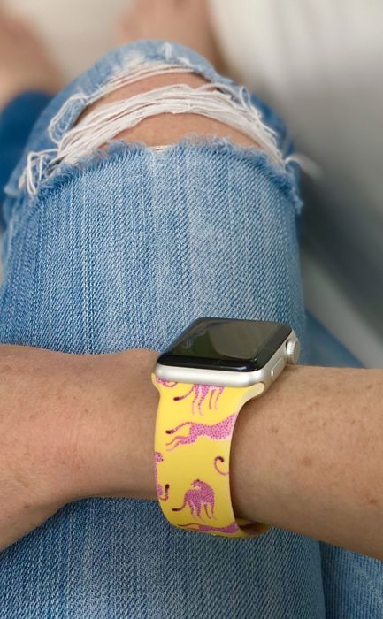 BOGO | Wild Cheetah Silicone Band for Apple Watch 38/40/41mm and 42/44/45/46/49mm All Series