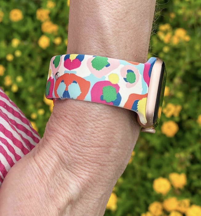 BOGO | Wild Cheetah Silicone Band for Apple Watch 38/40/41mm and 42/44/45/46/49mm All Series