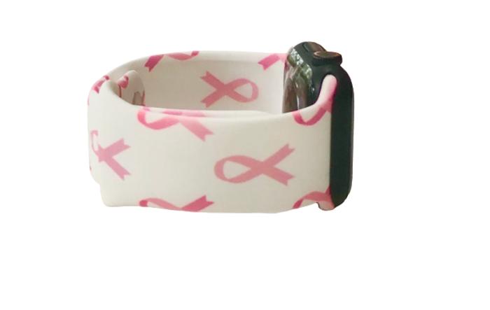 BOGO | Breast Cancer Silicone Band for Apple Watch 38/40/41mm and 42/44/45/46/49mm All Series