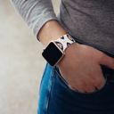 44/45/46/49mm BOGO | Evil Eye Silicone Band for Apple Watch 38/40/41mm and 42/44/45/46/49mm All Series