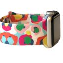  Multi Color Cheetah Silicone Apple Watch Band