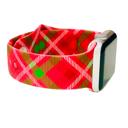 Red Plaid 38/40/41mm Christmas Silicone Apple Watch Band