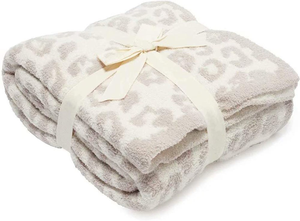 Luxe Plush Leopard Blankets