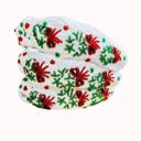 Green Christmas Headband | Holiday Beaded Designs