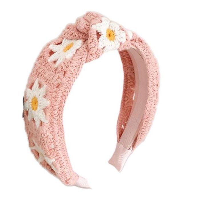 Crochet Daisy Headbands