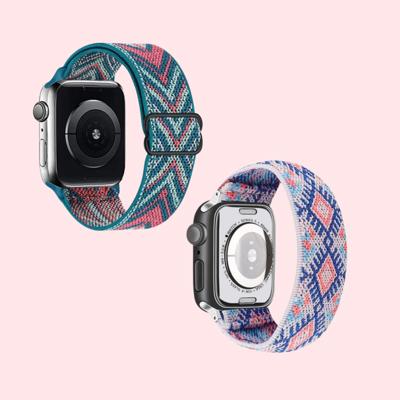 BOGO | Nylon Elastic Band for Apple Watch 38/40/41mm and 42/44/45/46/49mm All Series