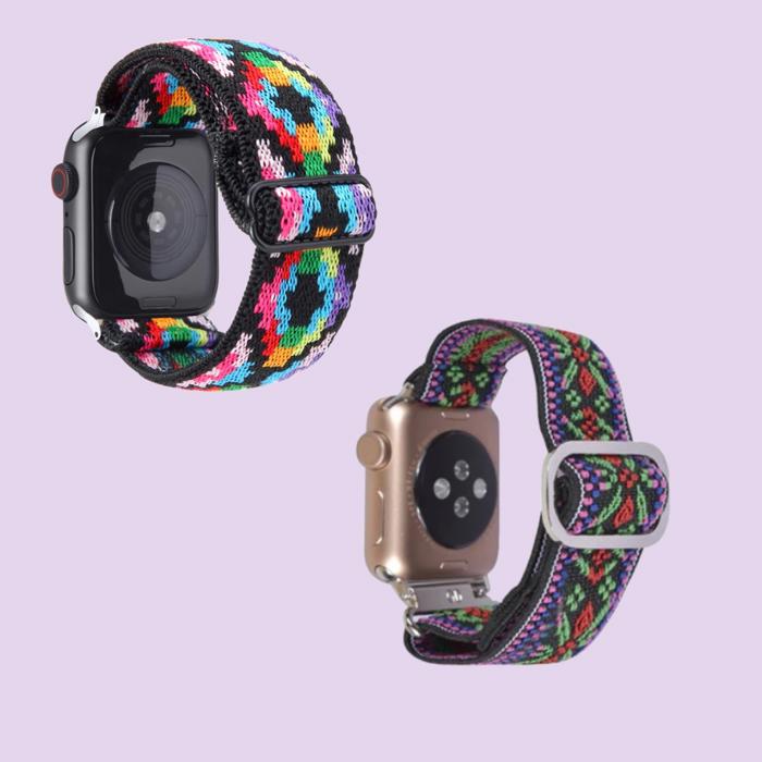 BOGO | Tribal Nylon Elastic Band for Apple Watch 38/40/41mm and 42/44/45/46/49mm All Series