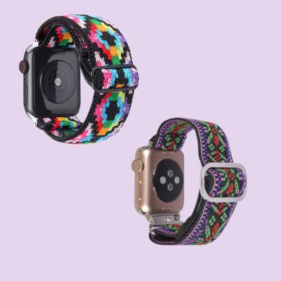 BOGO | Tribal Nylon Elastic Band for Apple Watch 38/40/41mm and 42/44/45/46/49mm All Series