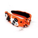 Orange Ghost Boo Halloween Beaded Headbands