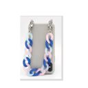 Blue Pastels Wristlet Phone Chain