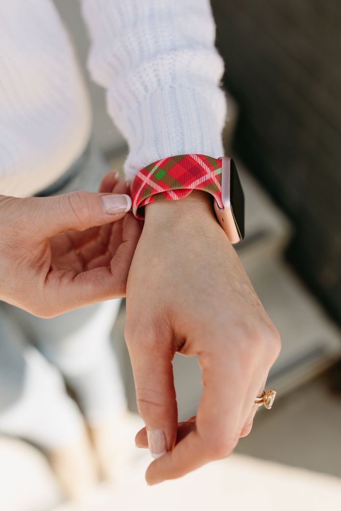 Christmas Silicone Apple Watch Band