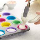  12 Reusable Silicone Baking Cups