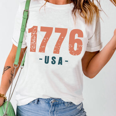 1776 USA Vintage Graphic Tee