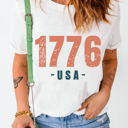  1776 USA Vintage Graphic Tee