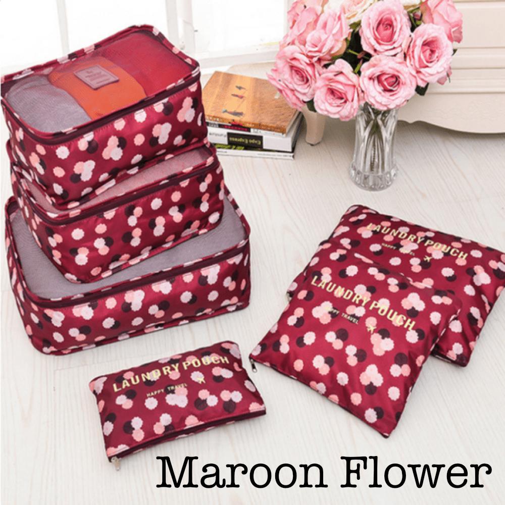 6 Piece Travel Organizer