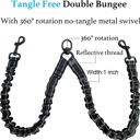 Black Dual Bungee Leash Add-On