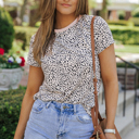  Emery Cheetah Print Top