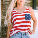  Anne Stars & Stripes Tank Top