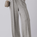  Freya Central Seam Wide Leg High Waist Knit Pants