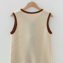  Aaliyah Trim Ties Front Sweater